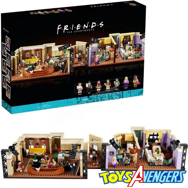 Creator Expert 10292 The Friends Apartments Model Building Kit (2048+ ชิ้น) บล็อกตัวต่อสําหรับเด็กขอ