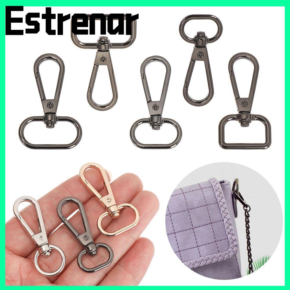 ESTRENAR 5pcs Lobster Clasp เครื่องประดับทํา DIY KeyChain แยกแหวนคอ Carabiner Snap