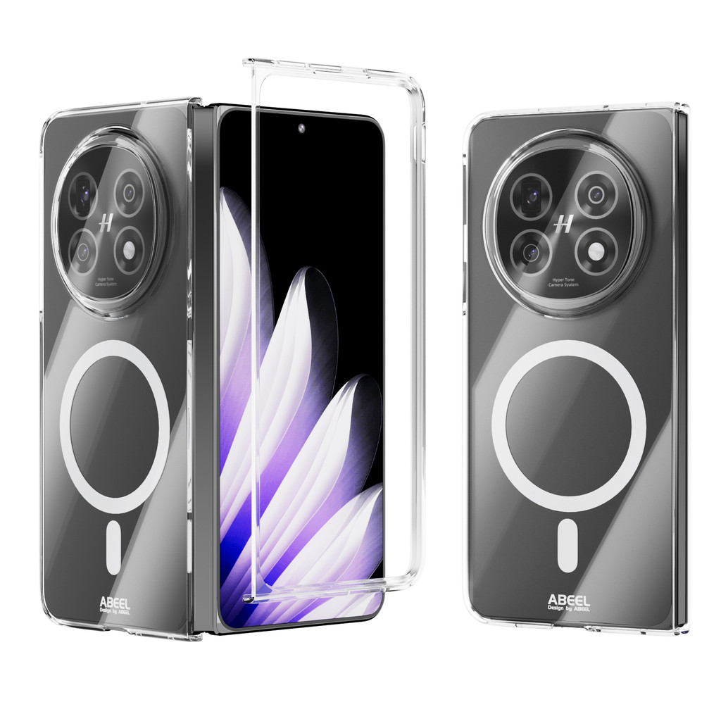Plus เปิดโปร่งใส n5 Hard Case One ดอกไม้โปร่งใส Anti-n6flip Plus N3 Scratch เหมาะสําหรับ pc หน้าจอ o