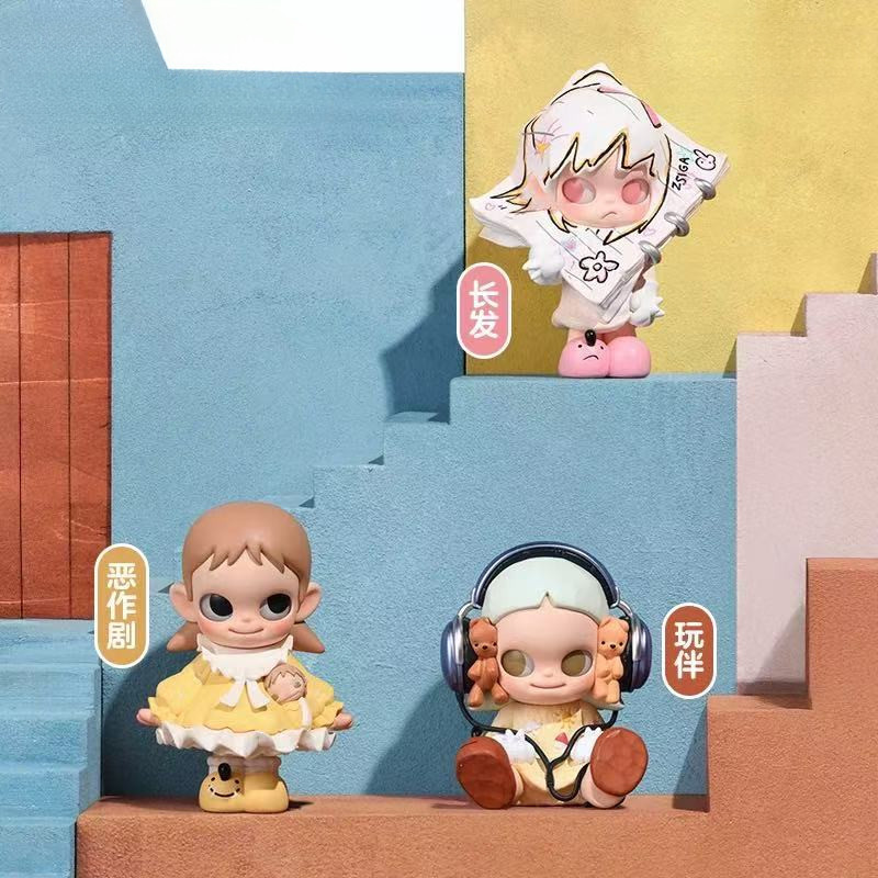 POPMART Zsiga UNDER THE SUN Series น่ารักรุ่นเครื่องประดับศิลปะของเล่นของขวัญสาว ZQP7