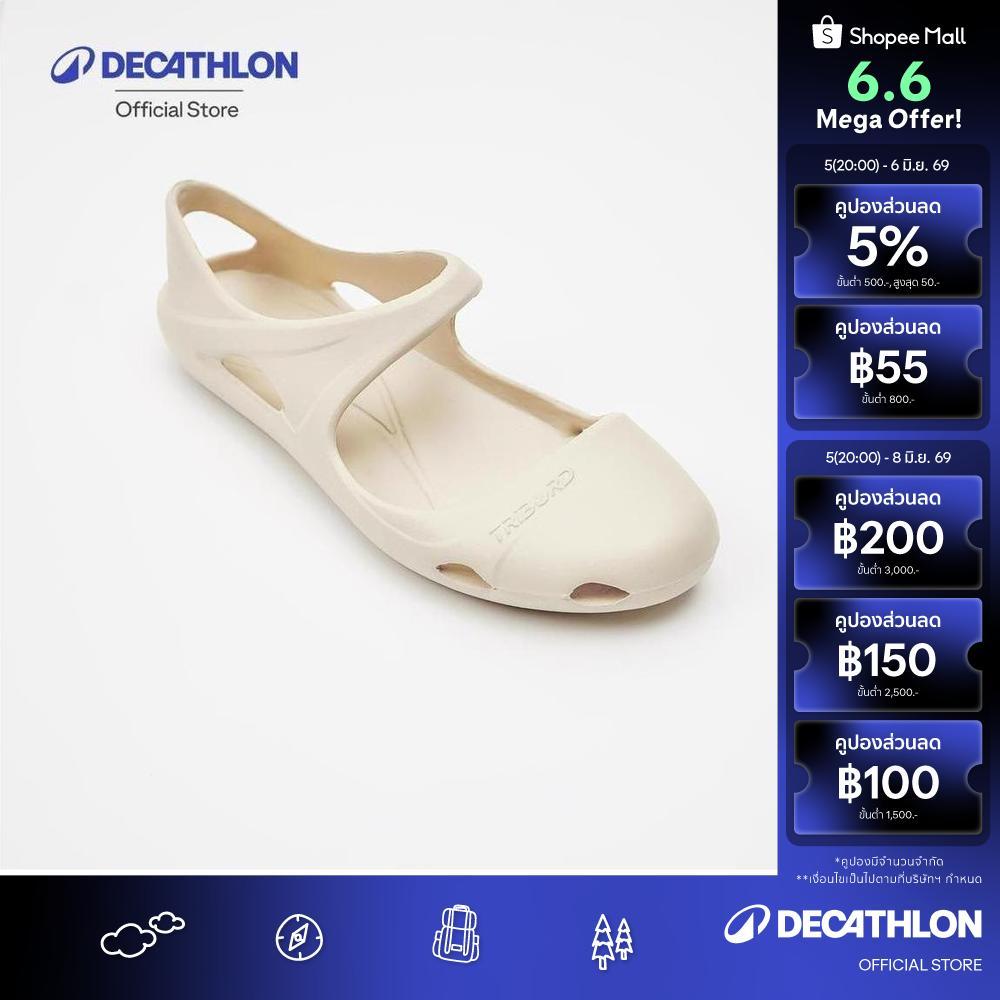 Decathlon Women'S Surfing Sandals 100 Inj รองเท้าโต้คลื่นรัดส้นสำหรับผู้หญิง รุ่น 100 Inj