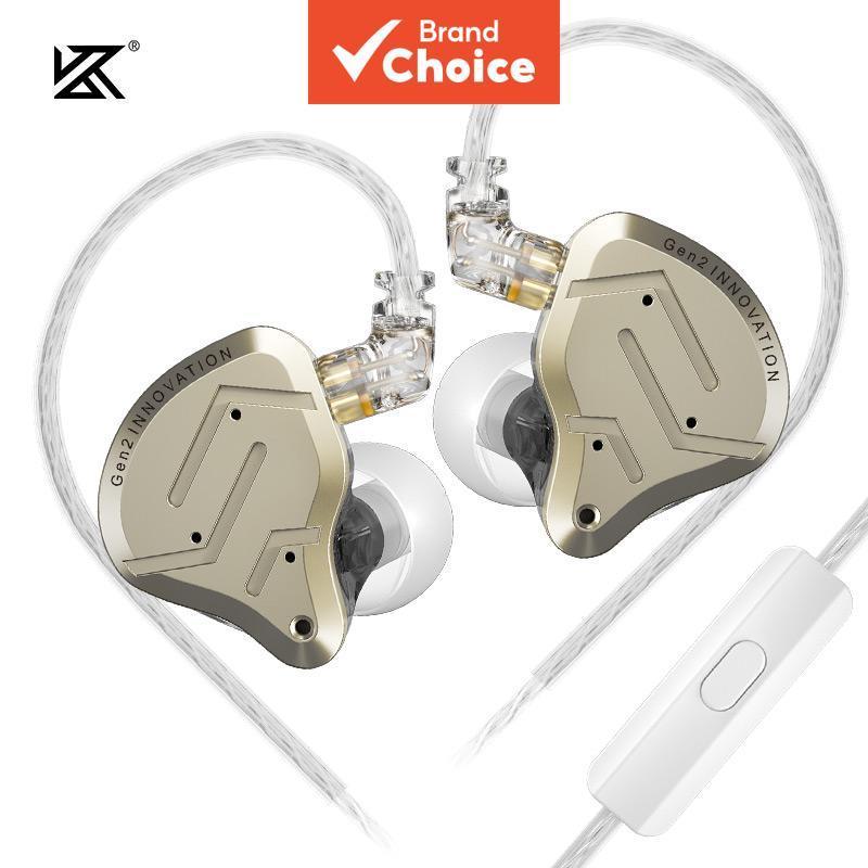 หูฟังอินเอียร์แบบไฮบริด KZ ZSN PRO 2 ไดรเวอร์ 1DD+1BA เบสสเตอริโอไฮไฟ มีขั้วต่อแบบ 2 พิน เหมาะสําหรับผู้ที่ชื่นชอบเสียงดนตรี