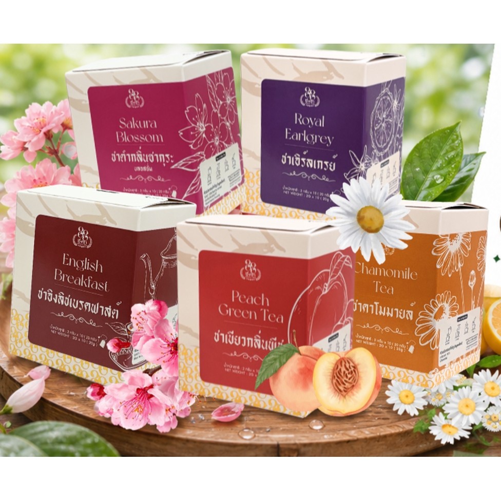 (สินค้าแถมในโปรโมชั่นเท่านั้น) Tea Bag Premium สุ่มรสชาติ
