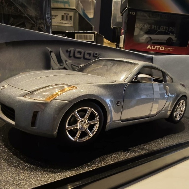 [Orphan] 1: 18 Hot Wheels HotWheels General Edition Non-Fine NISSAN NISSAN 350Z NISSAN 350 Z JDM Spo