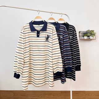 AKAVI - HACHY POLO SHIRT COTTON COMB. 30'S SUPER JUMBO KAOS BIGSIZE ATASAN OVERSIZE LD 120 130 140 150 COD (345gr)