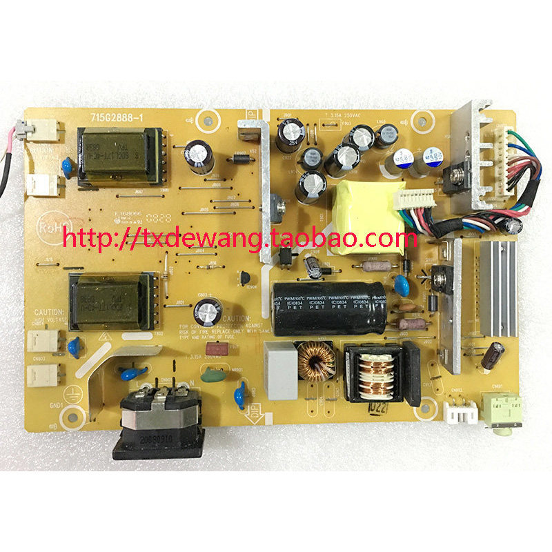 715G2888-1 HP WF1907 Power Board W1907 W2009 Power Board บอร์ดแรงดันสูง