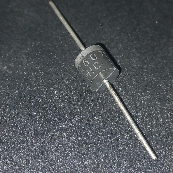 Original FR607 ไดโอด FR 607 Ultrafast ไดโอดเดิม demper tv 6a 1000v 1