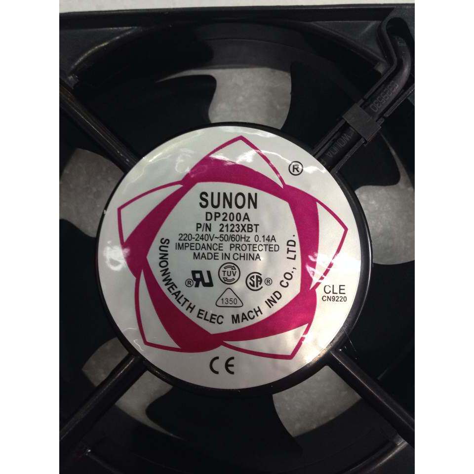 120 * 120 * 38 ลวดทองแดงทั้งหมด 380V ตู้ AC Cooling 110V พัดลม DP200A Axial Fan 220V