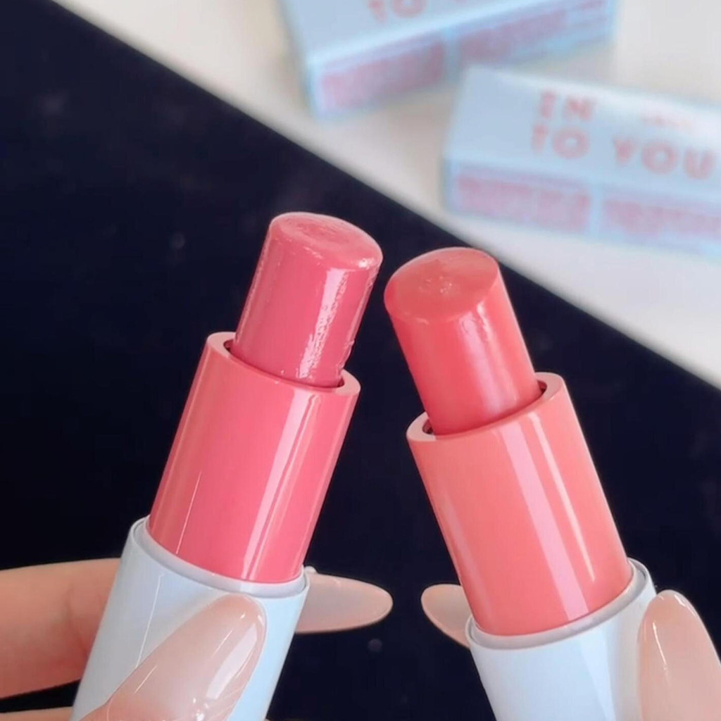 Into you Net Feeling Multi-Purpose Stick ของแท้ลิปสติก Blush ลิปสติก Repairing High Gloss Moisturizing MS02 บรรยากาศสี 01