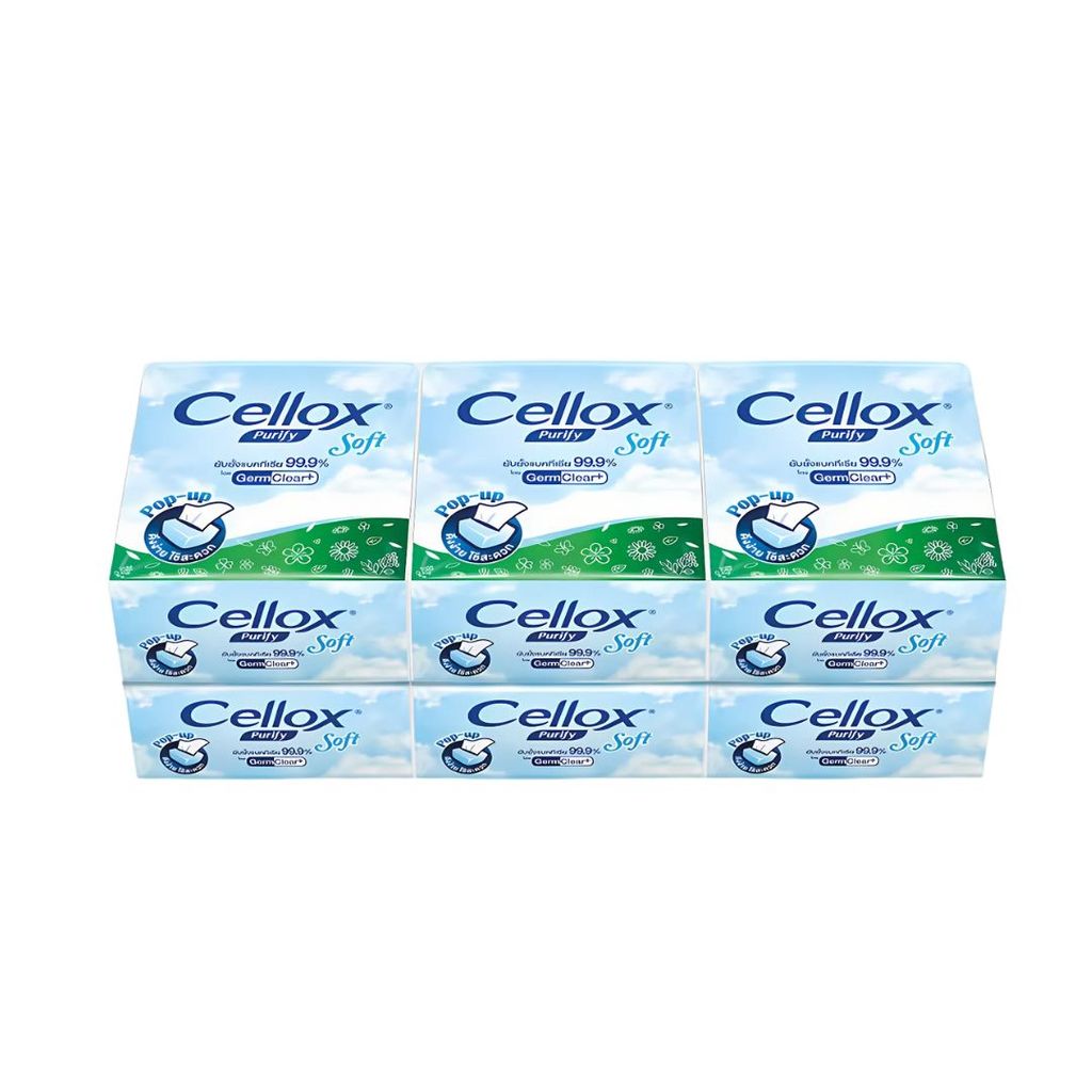 เซลล็อกซ์ เพียวริฟายป็อปอัพ Cellox Pop-Up 6Pcs.