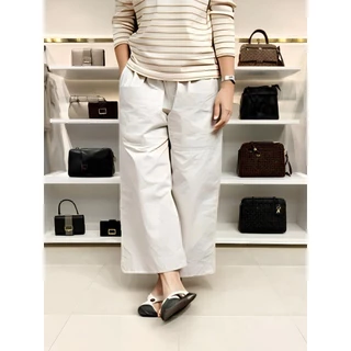 🔥PODIBEA ซื้อ 2 ตัวลด 5% ทั้งร้าน MORI All-Day Cropped Pants กางเกงขากระบอกสไตล์ญี่ปุ่น ใส่ได้ทั้งวัน ผ้านุ่มระบายอากาศ