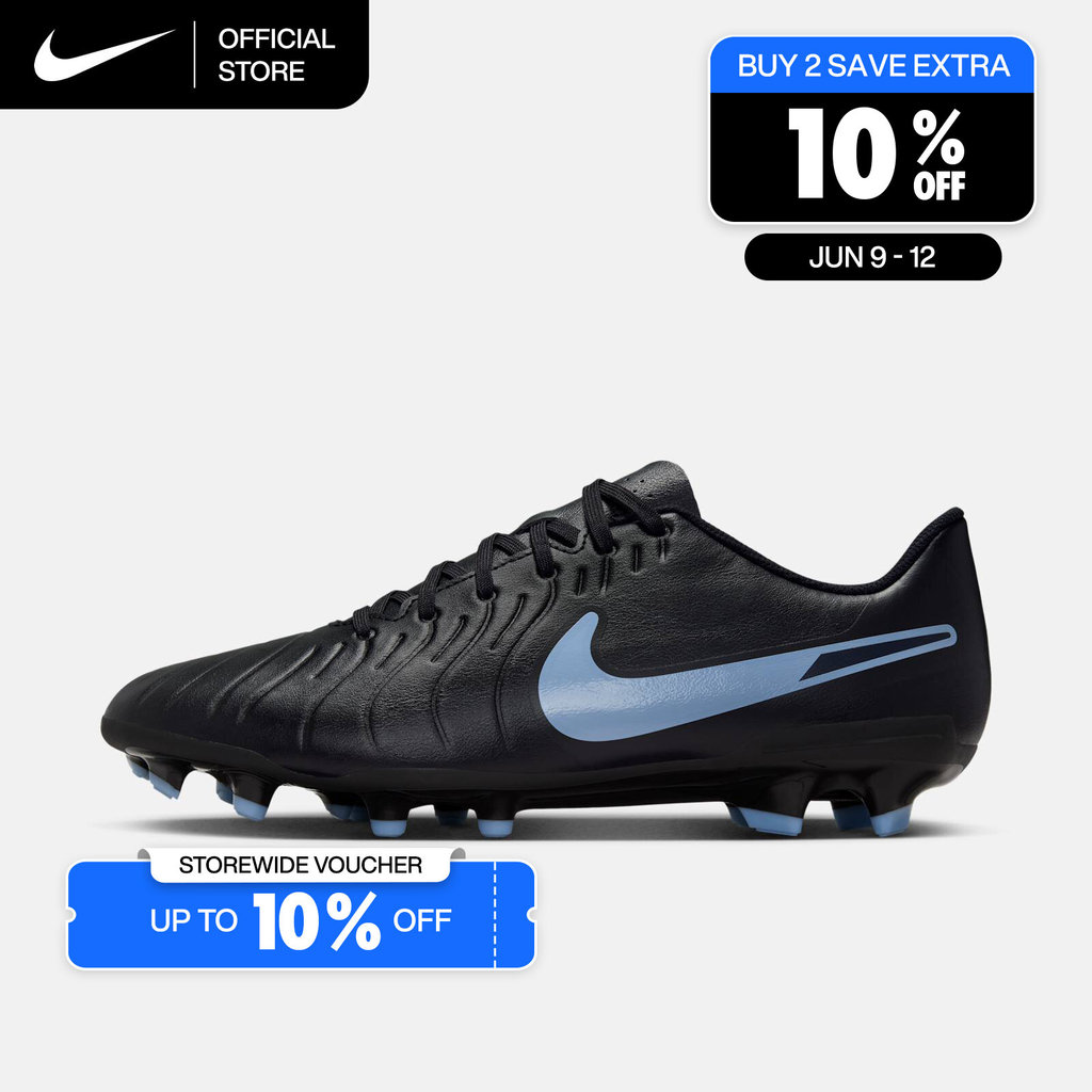 Nike Men's Tiempo Legend 10 Club MG Multi-Ground Football Cleats - Black [DV4344-003]