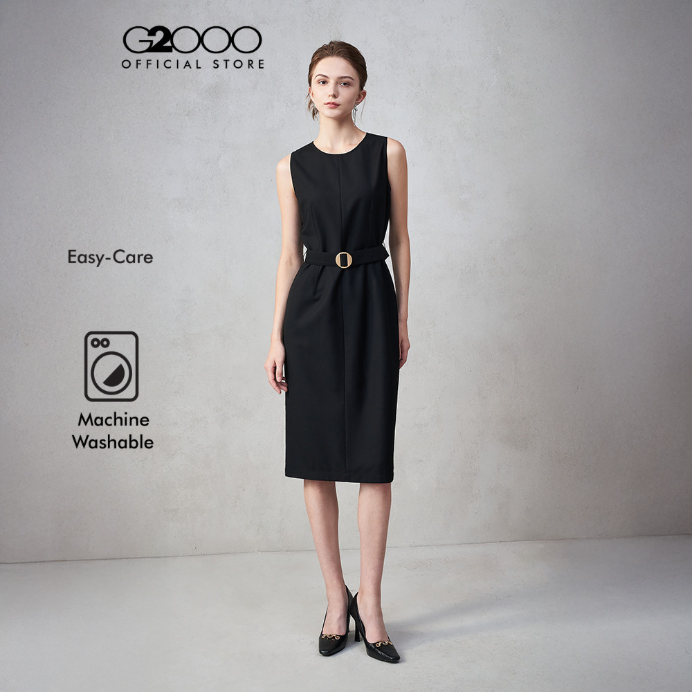 G2000 เดรสสำหรับผู้หญิง Fitted Shape รุ่น 5623229599 สีดำ