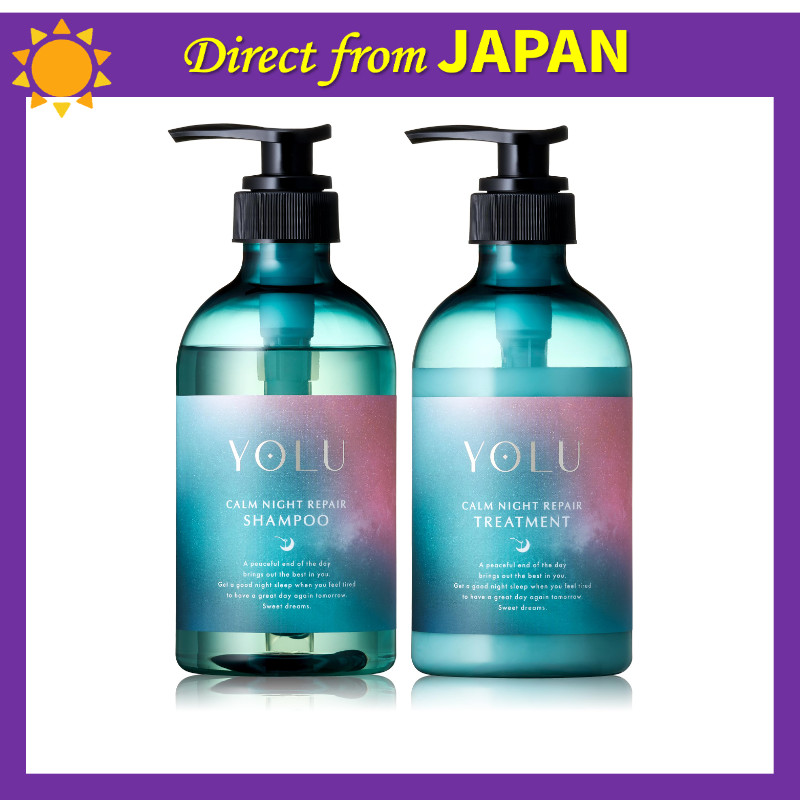 [Summer Limited] YOLU Yoru Treats Summer Shampoo & Treatment Set Calm Night Repair Intensive Repair 