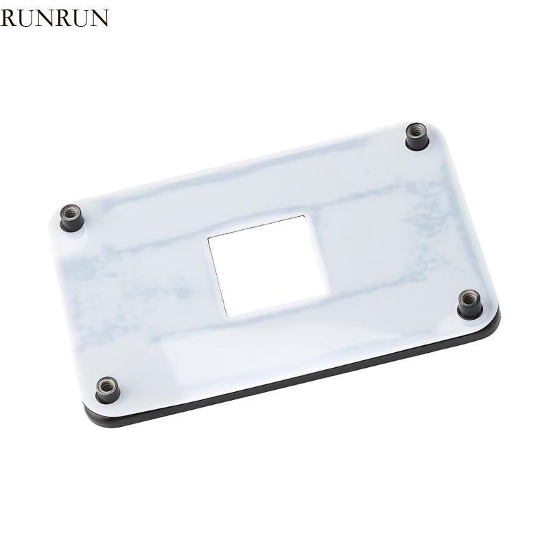 RUN Silents Running Coolers Backplate สําหรับ AM4 B350 A320 B550M สําหรับลดเสียงรบกวนและประสิทธิภาพก