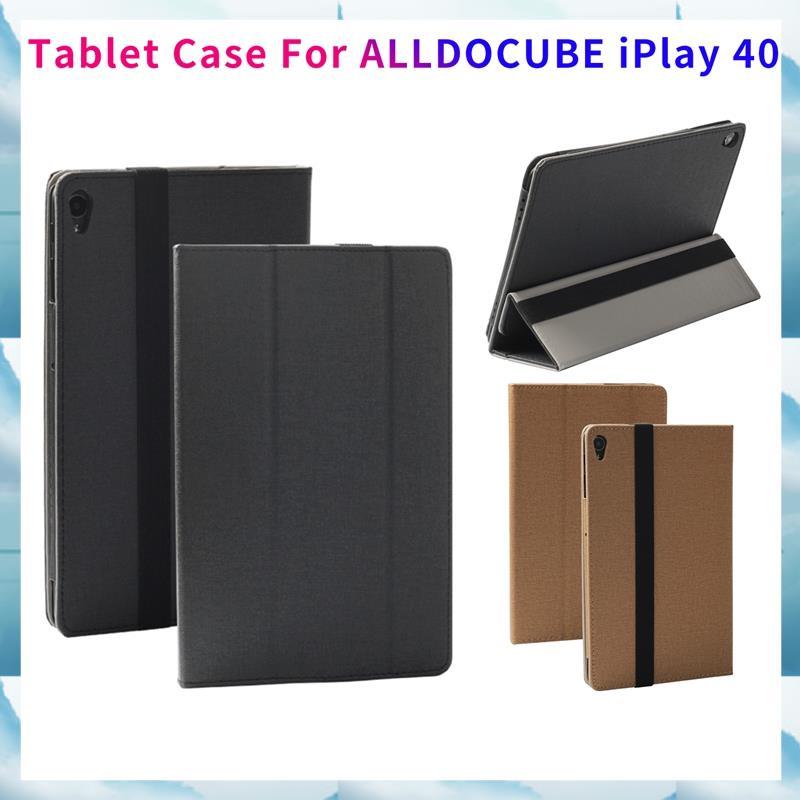 [DEF] เคสแท็บเล็ตสําหรับแท็บเล็ต IPlay40 10.4 นิ้วซองหนัง PU Flip Case Cover สําหรับ CUBE 40