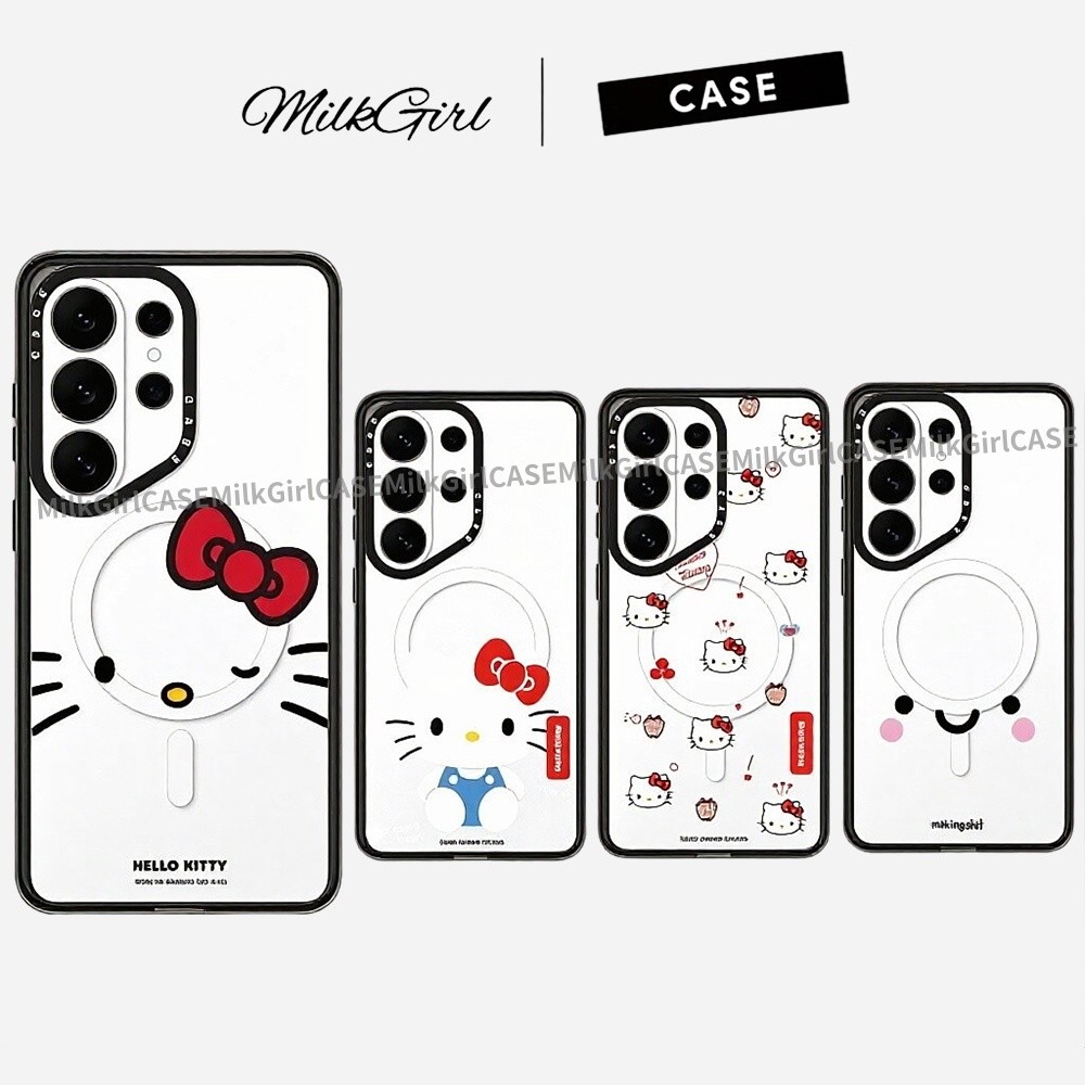 แม่เหล็กแมว Avatar อะคริลิค Hard Phone Case For Samsung Galaxy S26 25 24 23 22 UItra S26 25 24 Plus กันกระแทกป้องกันปลอก