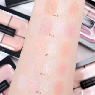 KATE Bouncy Cheek & Eyeshadow 4.9g พาเลทบลัชและอายแชโดว์ เคท มอบสีสวยละมุน เปล่งประกายอย่างเป็นธรรมชาติ