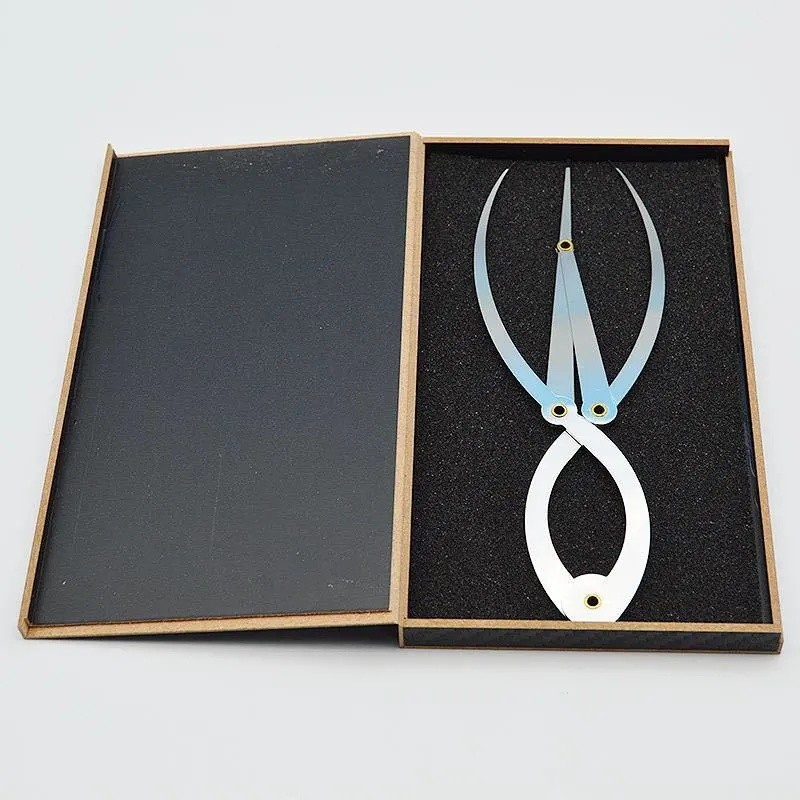 High-End Tattoo Tool Set Eyebrow Tattooing Tattoo หัวกลม Golden Scale Tattoo Eyebrow Balance Design 