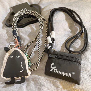Phone Lanyard with Pouch Crossbody Rotating Strap Shockproof Dust Proof for Mobile Easy Install