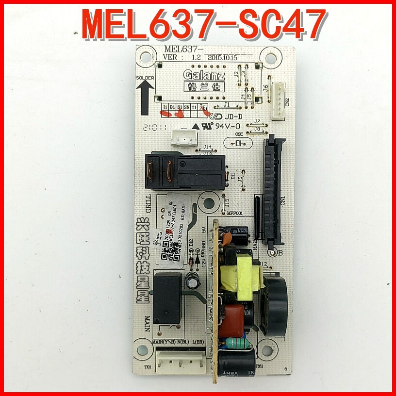 ((A168) Grans บอร์ดคอมพิวเตอร์ไมโครเวฟ ZSS1-SF20 แผงวงจร MEL637-SC47 เมนบอร์ดคอมพิวเตอร์