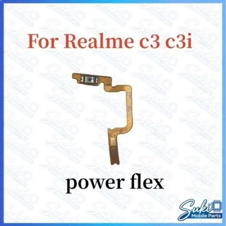 สําหรับ OPPO Realme C3 C3I ระดับเสียงด้านข้างปุ่ม Flex Cable Keys ปุ่มปิดระดับเสียงขึ้นและลงปุ่มด้านข้างอะไหล่ทดแทน