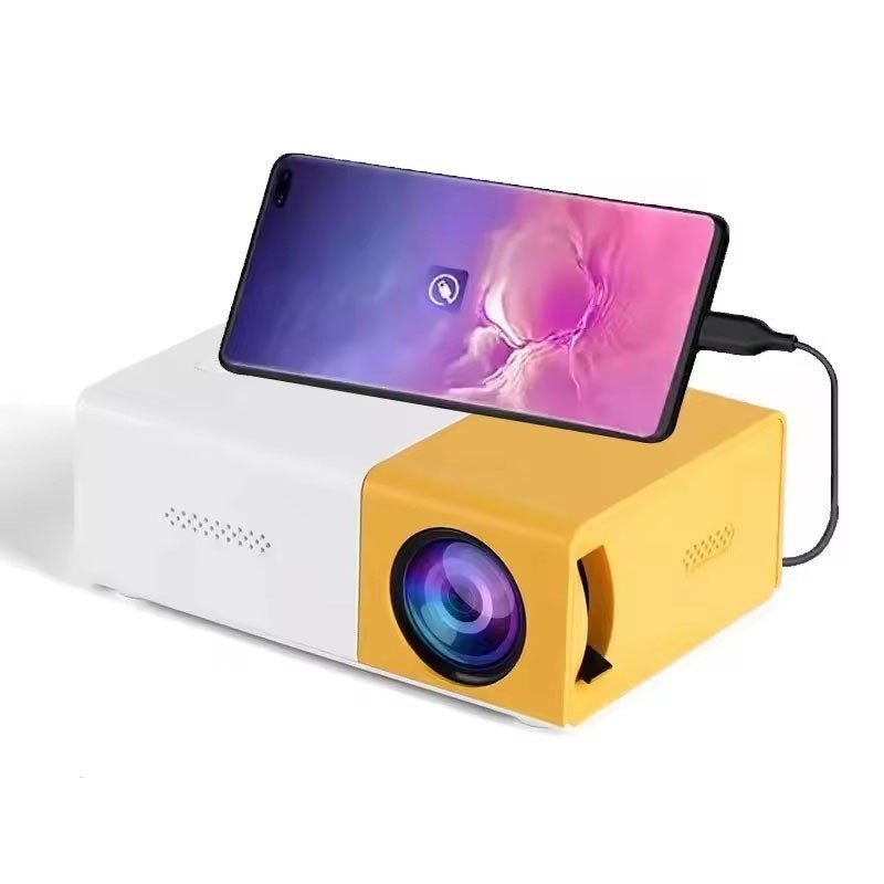 YG300 Mini Projector Home Office LED Portable Small Projector โฮมเธียเตอร์