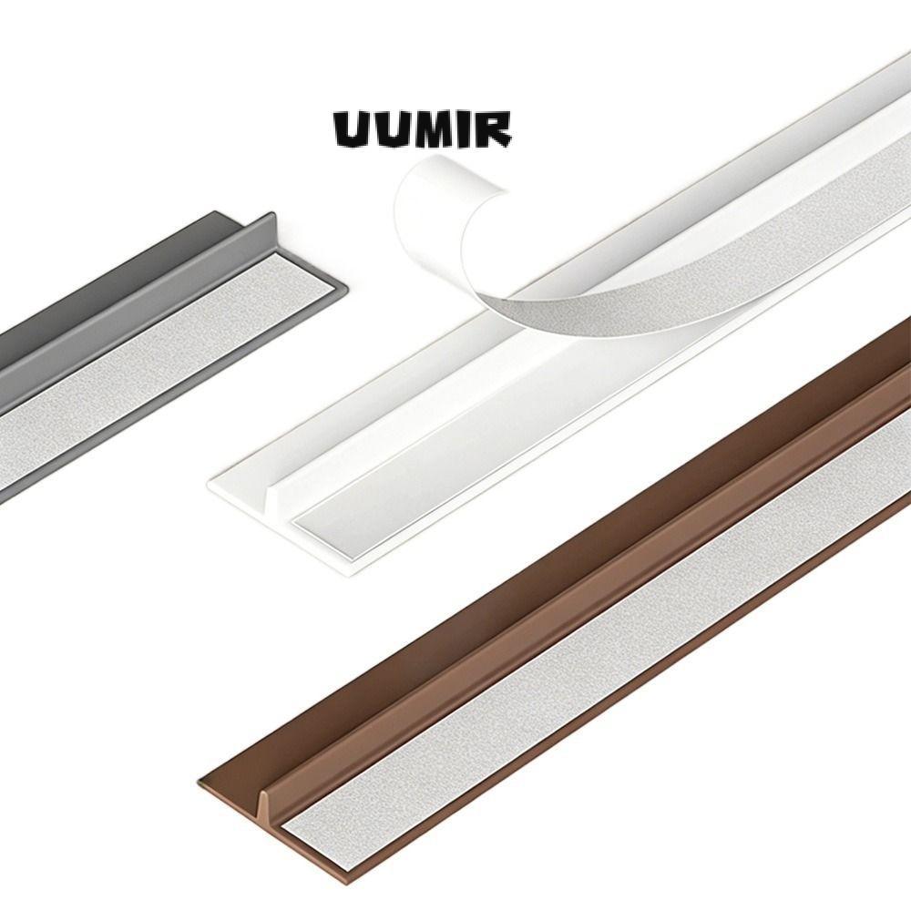 UUMIR แถบกันฝุ่นประตูตู้, แถบซีล TPE 2.8M, ซีลตู้เสื้อผ้าแบบมีกาวในตัว กันแมลง