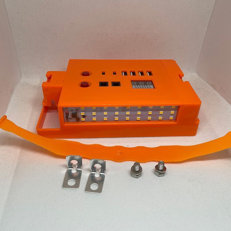 Field Power อุปกรณ์เสริมฝาครอบแบตเตอรี่แบบพกพา 12A แบตเตอรี่ 12V แบตเตอรี่มัลติฟังก์ชั่น DC5.27