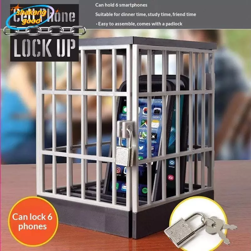 กล่องขังโทรศัพท์มือถือ Jail พร้อมจับเวลา ที่วางมือถือ thumbnail 3