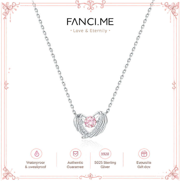 FANCIME "Angelic Pulse" สร้อยคอเงินแท้