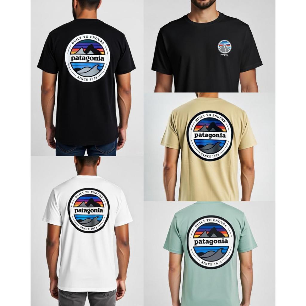 เสื้อยืด PATAGONIA FAMILY SET สินค้ามาใหม่ COTTON 100%
