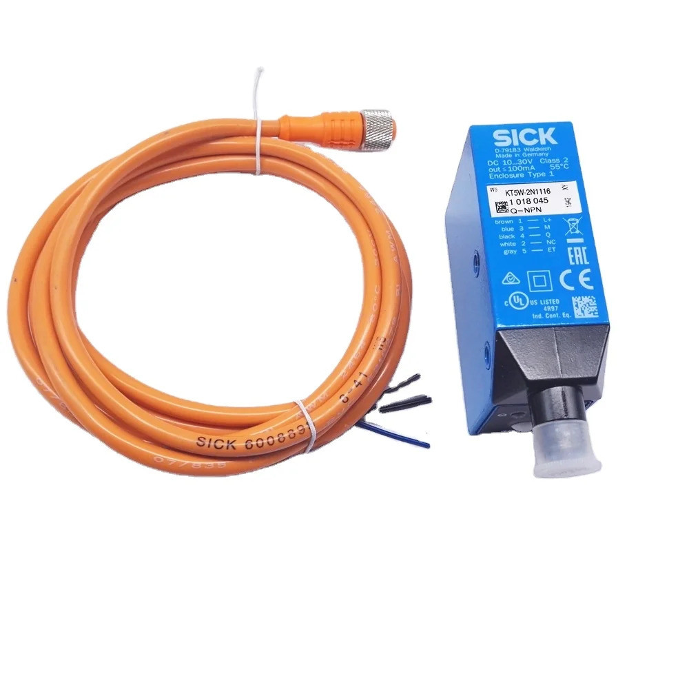 ขายสูง KT5W-2N1116 KT5W-2P1116 เซ็นเซอร์สีตัดกันสําหรับ SICK