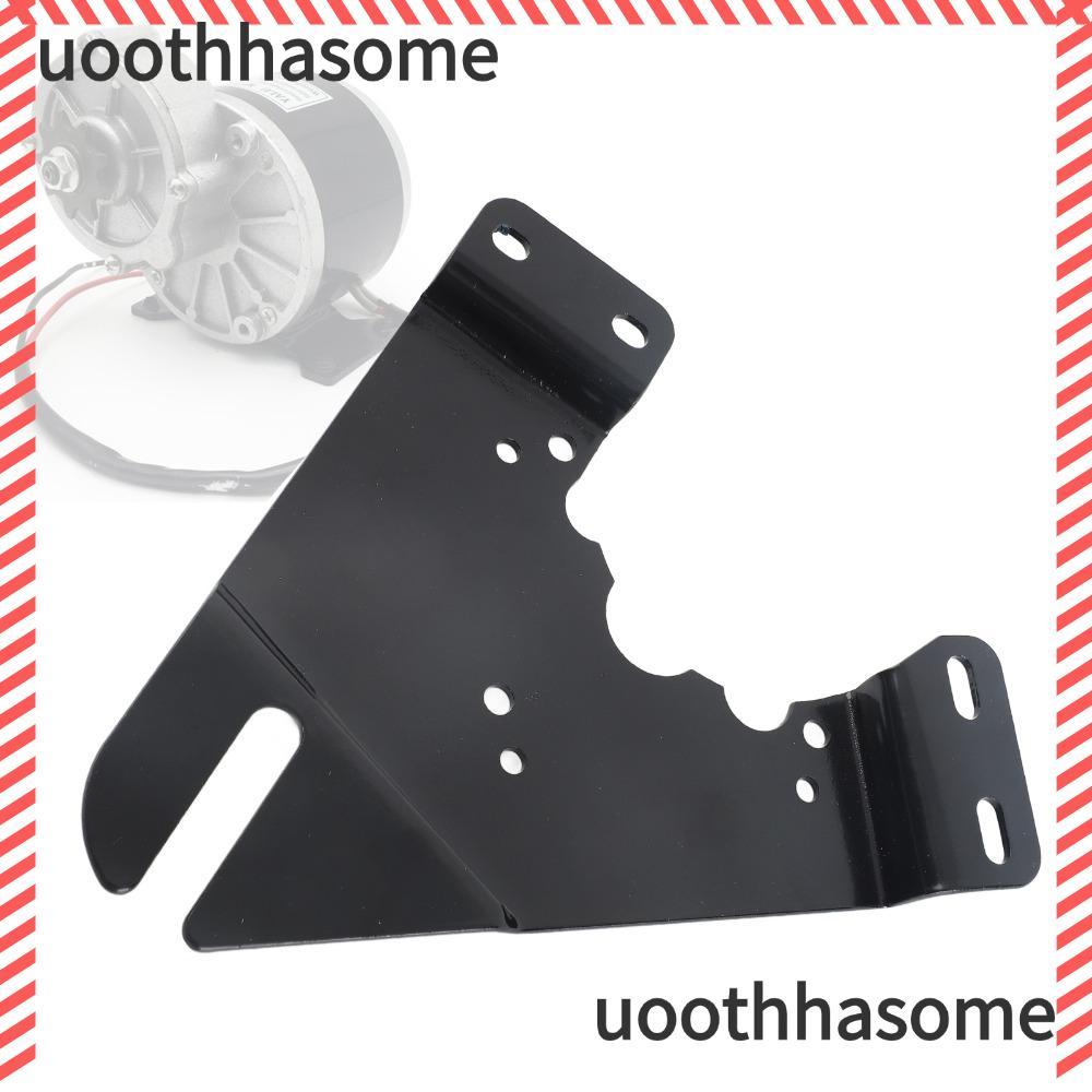 UOTHHASOME มอเตอร์แผ่นยึด,เหล็กน้ําหนักเบาไฟฟ้ารอบมอเตอร์แผ่น,ทนทานสีดํามอเตอร์แผ่นยึดสําหรับ MY1016