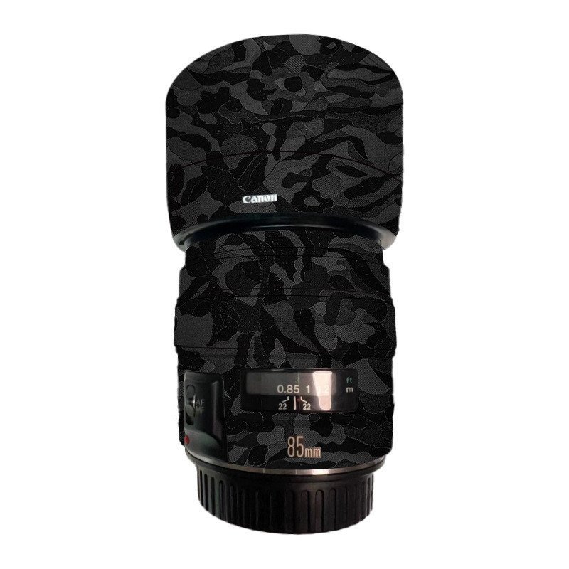 Donkey เดินเหมาะสําหรับเลนส์ Canon EF85mmf1.8L สติกเกอร์ฟิล์มป้องกันกาวแบบไม่ทําเครื่องหมาย 85F1.8