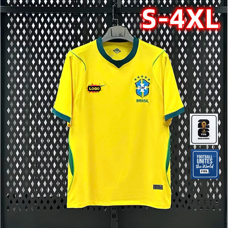 Fan Edition 2026Brazil Home Away Football T-shirt S-4XL Football Jersey