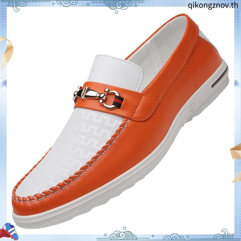 ผู้ชายขับรถเรือรองเท้าloafers Breathable Casual Top Siderสบายผู้ชายรองเท้าสบายๆHandmade