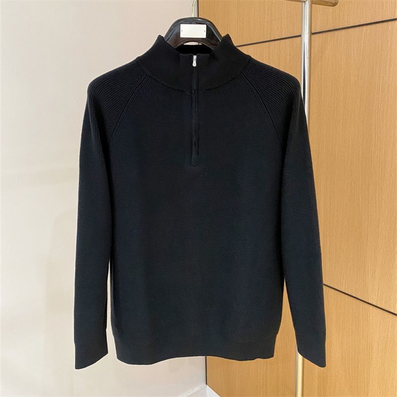 Y87D Italy BC Italian Old Money Style Versatile Fashionable Autumn/Winter New Men's Half-Zip Stand C