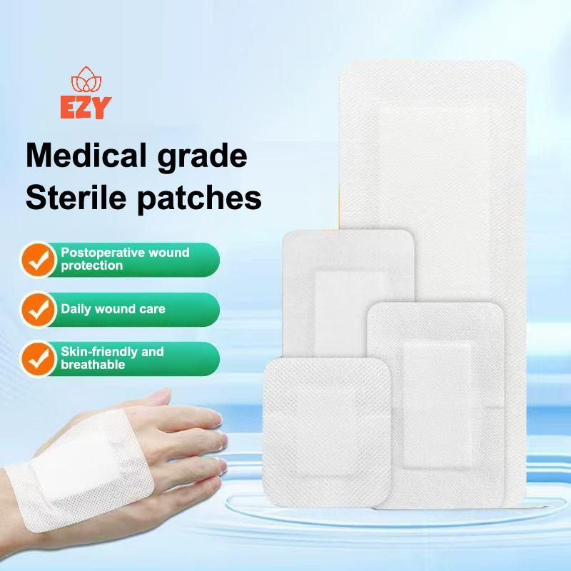 EZY 10/15/20/30 ชิ้นกันน้ํา Band-Aid Band Wound Dressing ทางการแพทย์ Breathable ปราศจากเชื้อเทปสําหรับว่ายน้ํา Bath Wound Care ปกป้อง First Aid ใหม่