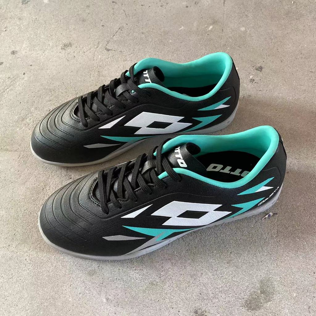 LOTTO LOTTO รองเท้าฝึกซ้อมฟุตบอลชายแบนหัก Ding Short Spikes อุปกรณ์เสริม