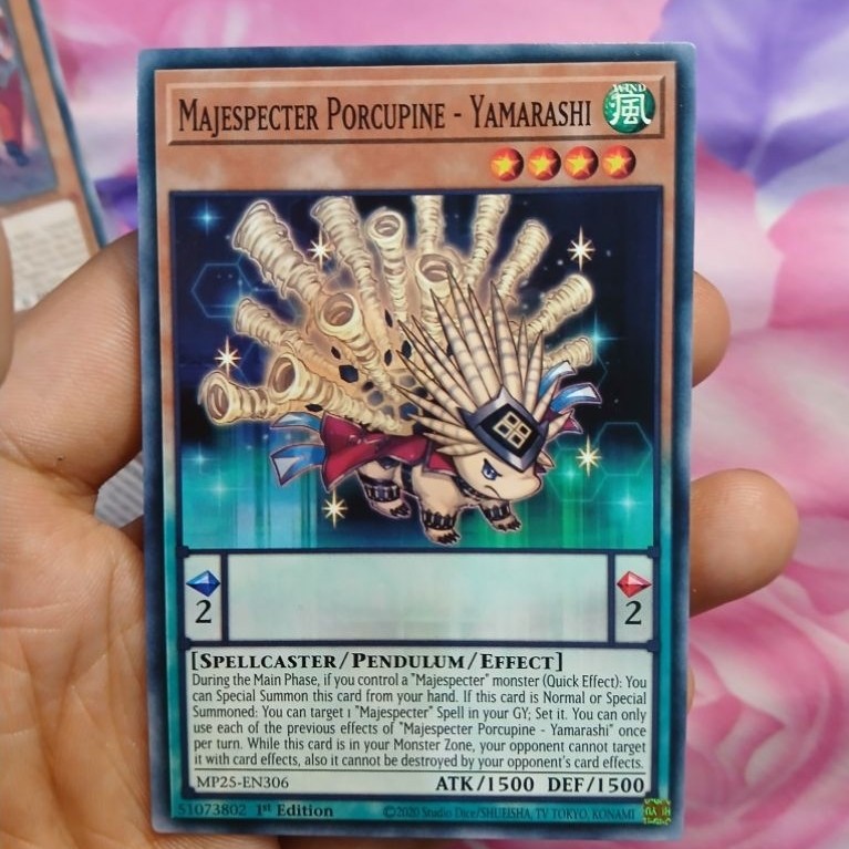 [Yugioh Bien Hoa Store] การ์ด 1 ใบ MP25-EN306 Majespecter Porchine - Yamarashi : Common 1st