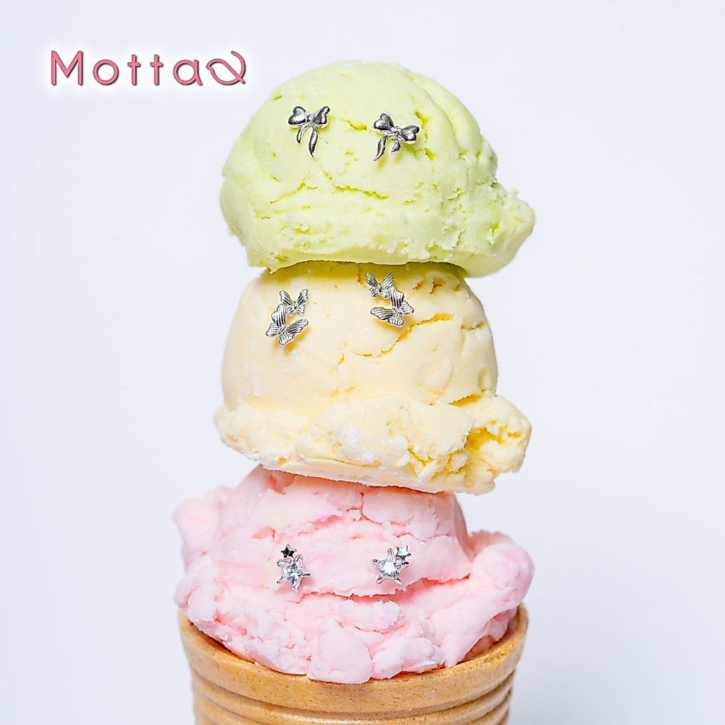 Motta  Seven Silver Days Collection ต่างหูเงินแท้ 7 ดีไซน์มินิมอล เลือกแมตช์ได้ 7 วัน 7 สไตล์