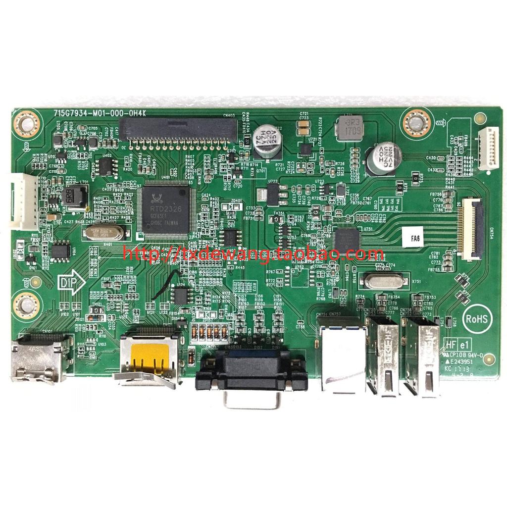 Dell P2018H P2217H P2417H ไดรฟ์เมนบอร์ด 715G7934-M01-000-0H4K