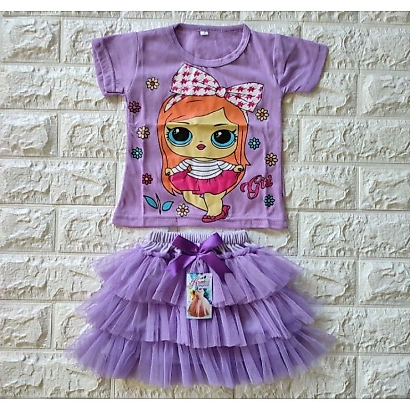 เสื้อยืด SCREEN-PRINTED TUTU SUIT