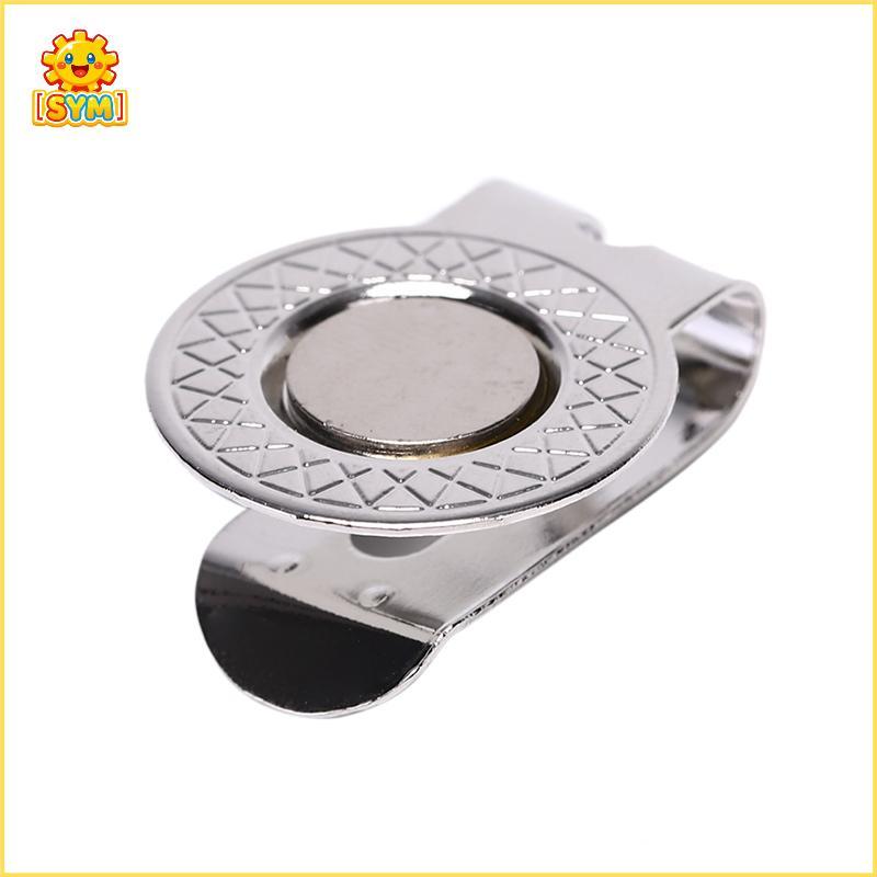 SYM11 Golf Ball Mark With Golf Hat Clip Magnet Alloy Golf Marker Accessories [TH]
