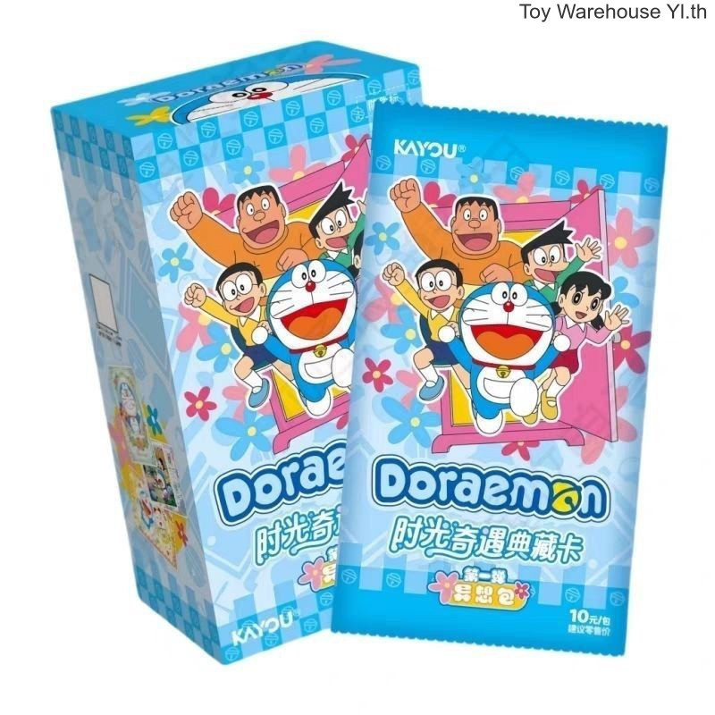 Kayou Doraemon Time Adventure Collection Card Whimsical Pack First Anime Collection Card Whole Box Birthday Gift Holiday Gift