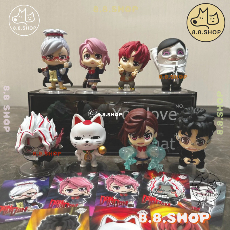 8.8 Shop [เวอร์ชั่นของแท้] COSBI Cowardly Party Mini Doll Series Mystery Box High-Speed Granny สามารถเลือกรูปแบบ 8.8 Shop