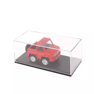 EVER 1:64 Scale Car รุ่นอะคริลิคใสกล่องแสดง Hard ฝาครอบป้องกันกันฝุ่นสําหรับ Collector Exhibition Room TH