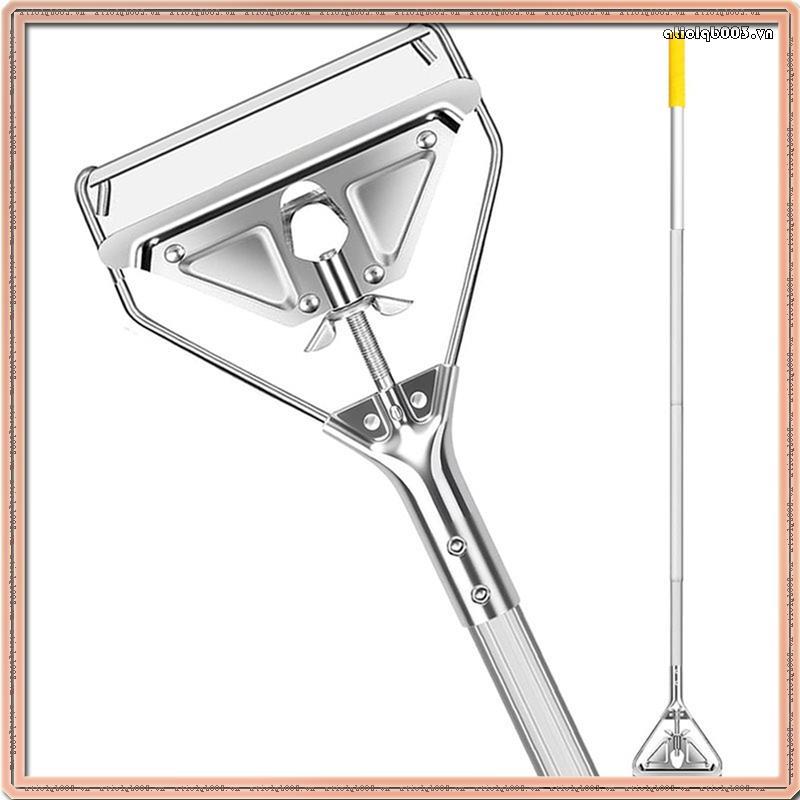 [QTC] Mop Handle Heavy Duty,อุตสาหกรรม Metal MopStick Replacement for Home, Garage, , Workshop,Wareh