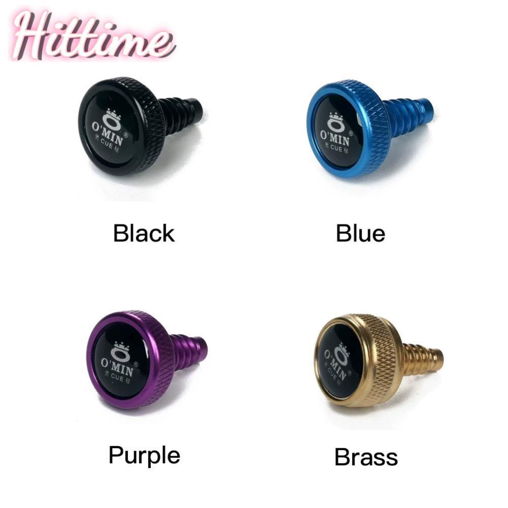 HITTIME 6/30G อลูมิเนียมน้ําหนักบิลเลียดคิวก้นหมวก Anti-Crash กันฝุ่นด้านล่างปลั๊กปรับสระว่ายน้ํา Cue น้ําหนักและ Balance Point อุปกรณ์บิลเลียด K7Z8